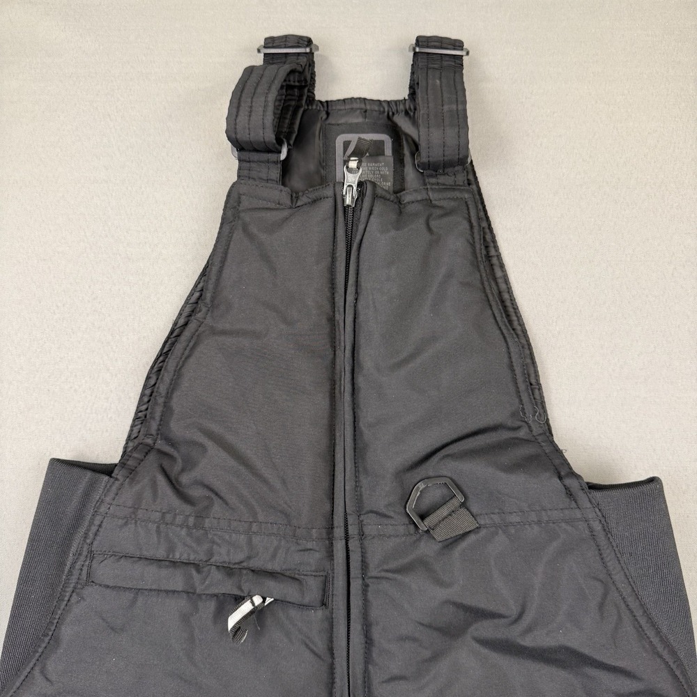 AQ‎ Youth Insulated Snow Pants Bibs Black Size L (10/12)   Winter Ski Pants